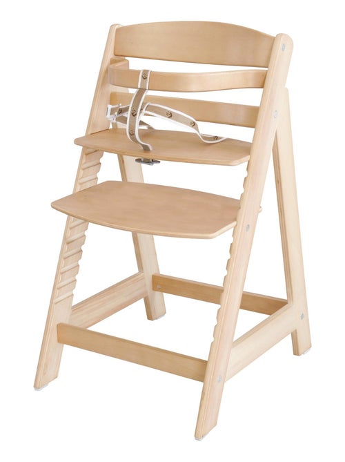 Meegroeiende houten kinderstoel vanaf 6 maanden tot 70 kg - roba 'sit up iii' - Kiabi Meegroeiende houten kinderstoel vanaf 6 maanden tot 70 kg - roba 'sit up iii' - Kiabi