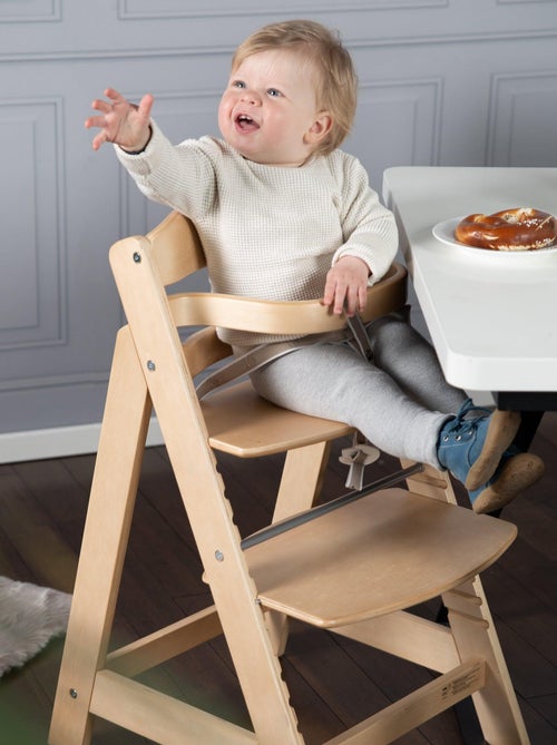 Meegroeiende houten kinderstoel vanaf 6 maanden tot 70 kg - roba 'sit up iii' - Kiabi Meegroeiende houten kinderstoel vanaf 6 maanden tot 70 kg - roba 'sit up iii' - Kiabi
