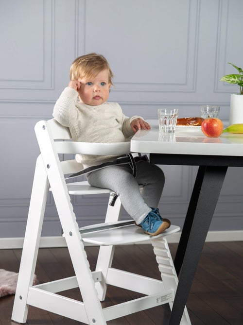 Meegroeiende houten kinderstoel vanaf 6 maanden tot 70 kg - roba 'sit up iii' - Kiabi Meegroeiende houten kinderstoel vanaf 6 maanden tot 70 kg - roba 'sit up iii' - Kiabi