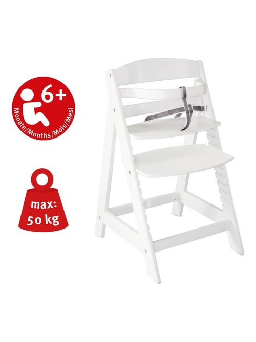 Meegroeiende houten kinderstoel vanaf 6 maanden tot 70 kg - roba 'sit up iii' - Kiabi Meegroeiende houten kinderstoel vanaf 6 maanden tot 70 kg - roba 'sit up iii' - Kiabi