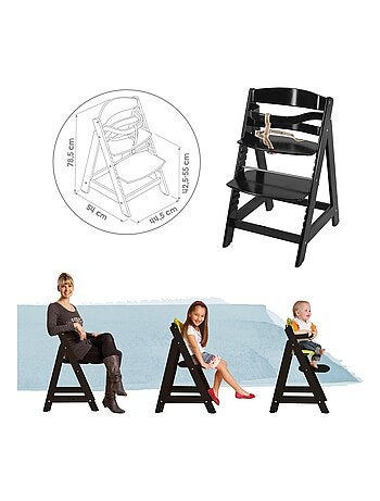 Meegroeiende houten kinderstoel vanaf 6 maanden tot 70 kg - roba 'sit up iii'