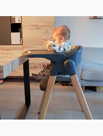Meegroeiende houten kinderstoel voor baby | bo jungle