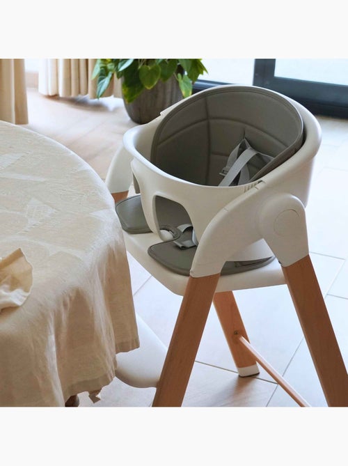 Meegroeiende houten kinderstoel voor baby - Kiabi