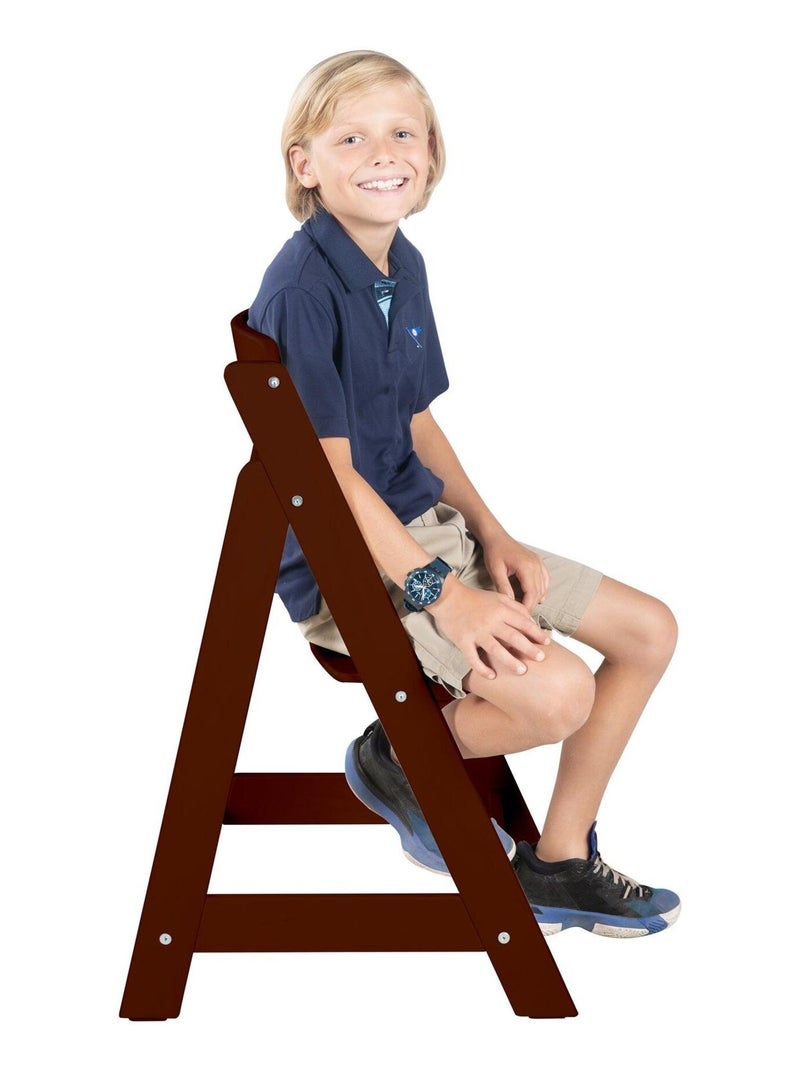 Meegroeiende kinderstoel, compatibel met eetblad - ROBA 'Sit Up Flex' Bordeauxrood - Kiabi