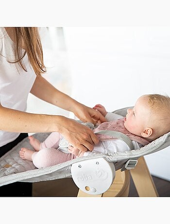Meegroeiende kinderstoel + ligstoeltje voor newborns 'Roba Style Born Up'