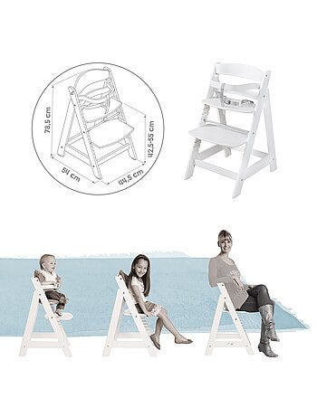 Meegroeiende kinderstoel + ligstoeltje voor newborns 'Roba Style Born Up'