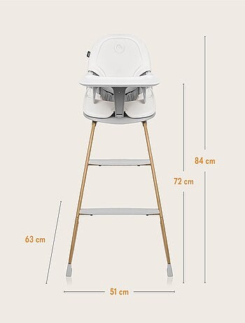 Meegroeiende kinderstoel LIONELO Dalia – Tot 60 kg – Ultralicht