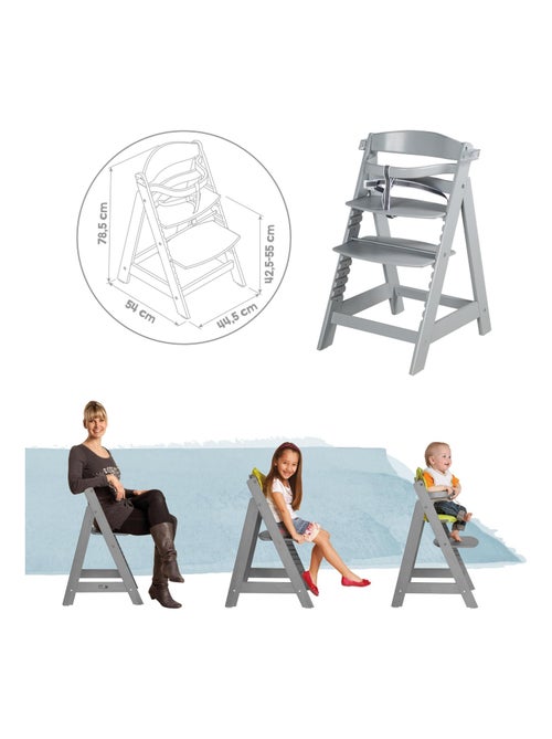 Meegroeiende kinderstoel met afneembaar eetblad - roba 'sit up click & fun' - Kiabi Meegroeiende kinderstoel met afneembaar eetblad - roba 'sit up click & fun' - Kiabi