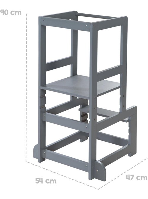 Meegroeiende leertoren van hout - ROBA - Kiabi