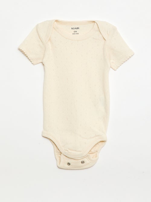 Meegroeirompertjes van effen tricot - 3-pack - Kiabi