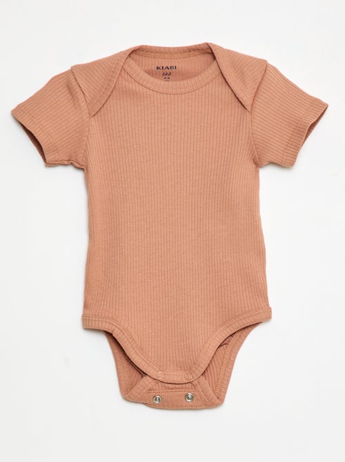 Meegroeirompertjes van effen tricot - 3-pack - Kiabi