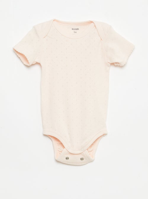 Meegroeirompertjes van effen tricot - 3-pack - Kiabi