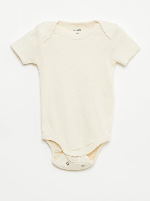 Meegroeirompertjes van effen tricot - 3-pack - Kiabi