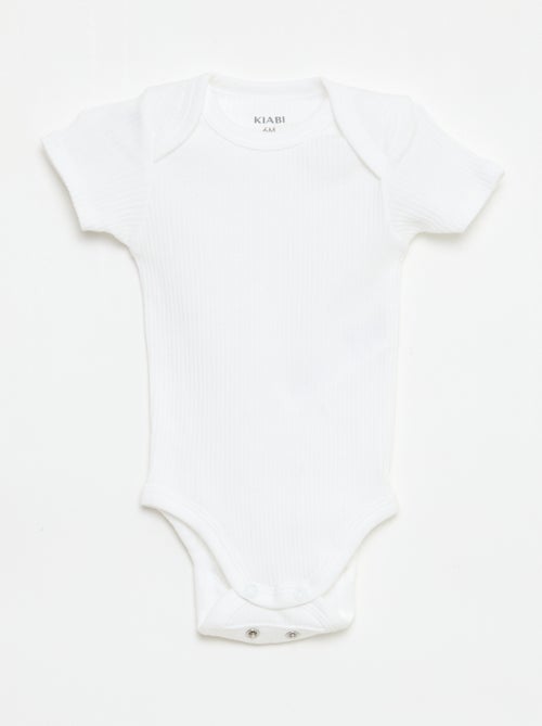 Meegroeirompertjes van effen tricot - 3-pack - Kiabi