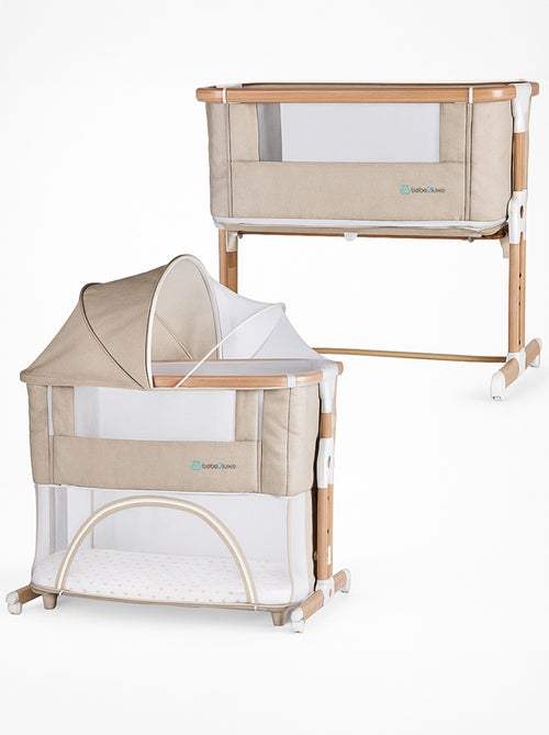 Meegroeiwieg LEO beige: co-slaper / babybedje / babybox - Kiabi
