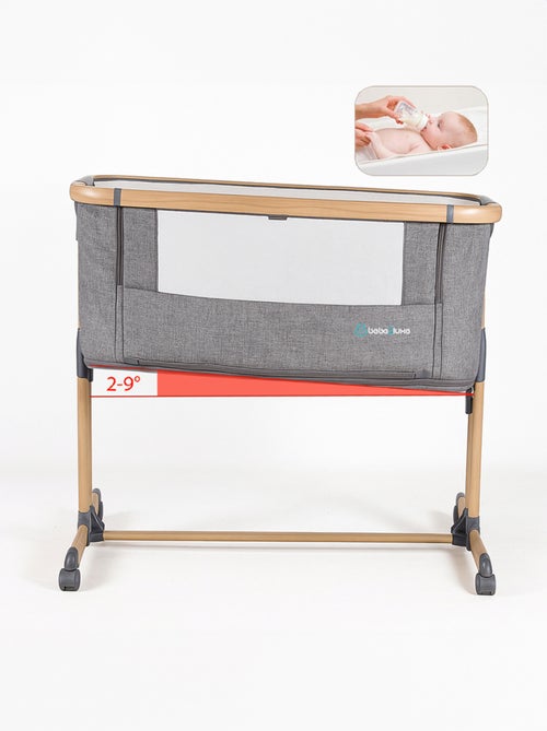 Meegroeiwieg LEO beige: co-slaper / babybedje / babybox - Kiabi