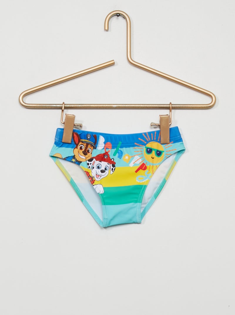 Meerkleurige zwemslip 'PAW Patrol' blauw - Kiabi