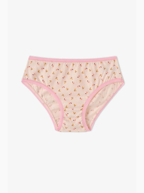 Meisjes flory bloemen slip van katoen penti - Kiabi Meisjes flory bloemen slip van katoen penti - Kiabi