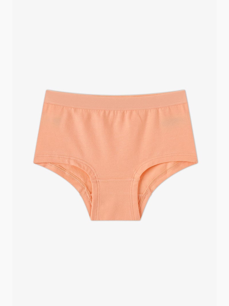 Meisjes glow hipsterslip met hondenprint penti Bruin - Kiabi