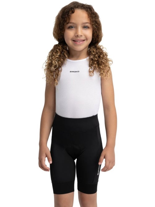 Meisjes korte fietsbroek zonder bretels - Kiabi