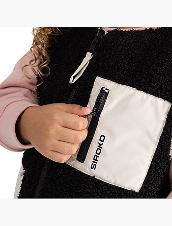 Meisjes omkeerbaar sherpa-gevoerd vest