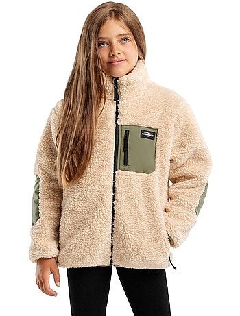 Meisjes sherpa jas
