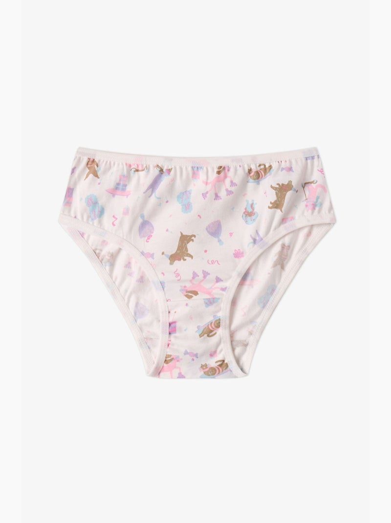 Meisjes slip kitty hug penti Roze/Multicolor - Kiabi