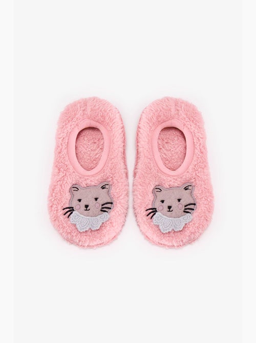 Meisjes slofsokken kitty met kattenprint penti - Kiabi Meisjes slofsokken kitty met kattenprint penti - Kiabi