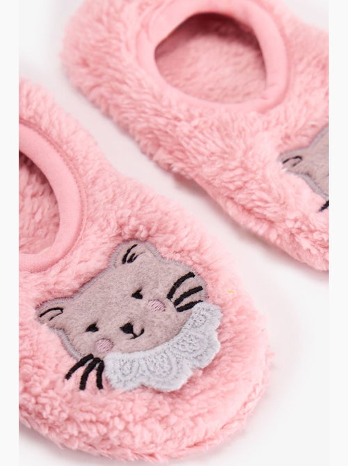 Meisjes slofsokken kitty met kattenprint penti - Kiabi Meisjes slofsokken kitty met kattenprint penti - Kiabi