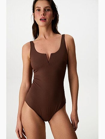 Mela maillot de bain texturé à armatures penti