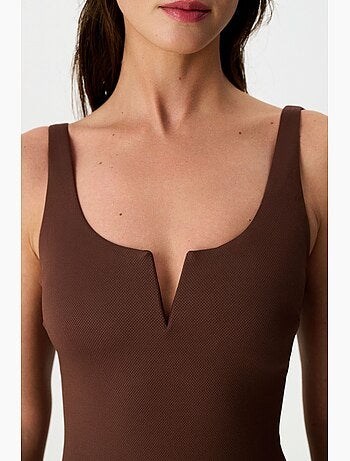 Mela maillot de bain texturé à armatures penti