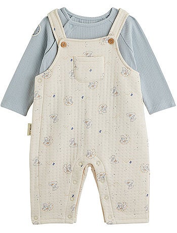 Melkweg baby tuinbroek en t-shirt set