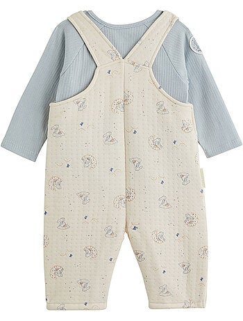 Melkweg baby tuinbroek en t-shirt set