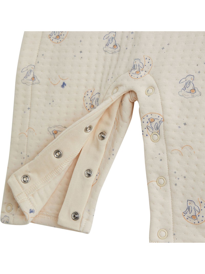 Melkweg baby tuinbroek en t-shirt set Blauw - Kiabi