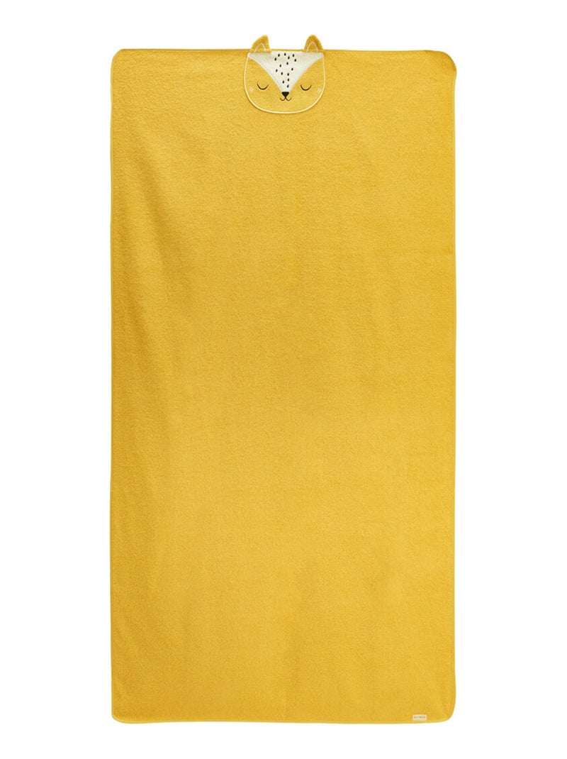 Merlin babybadhanddoek Donkergeel - Kiabi