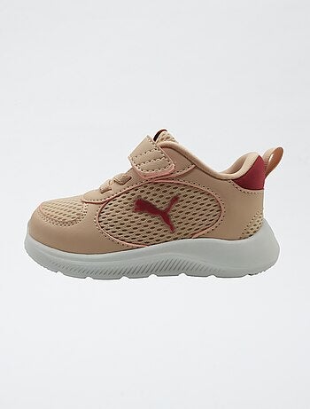 Mesh sneakers met veters en klittenband PUMA