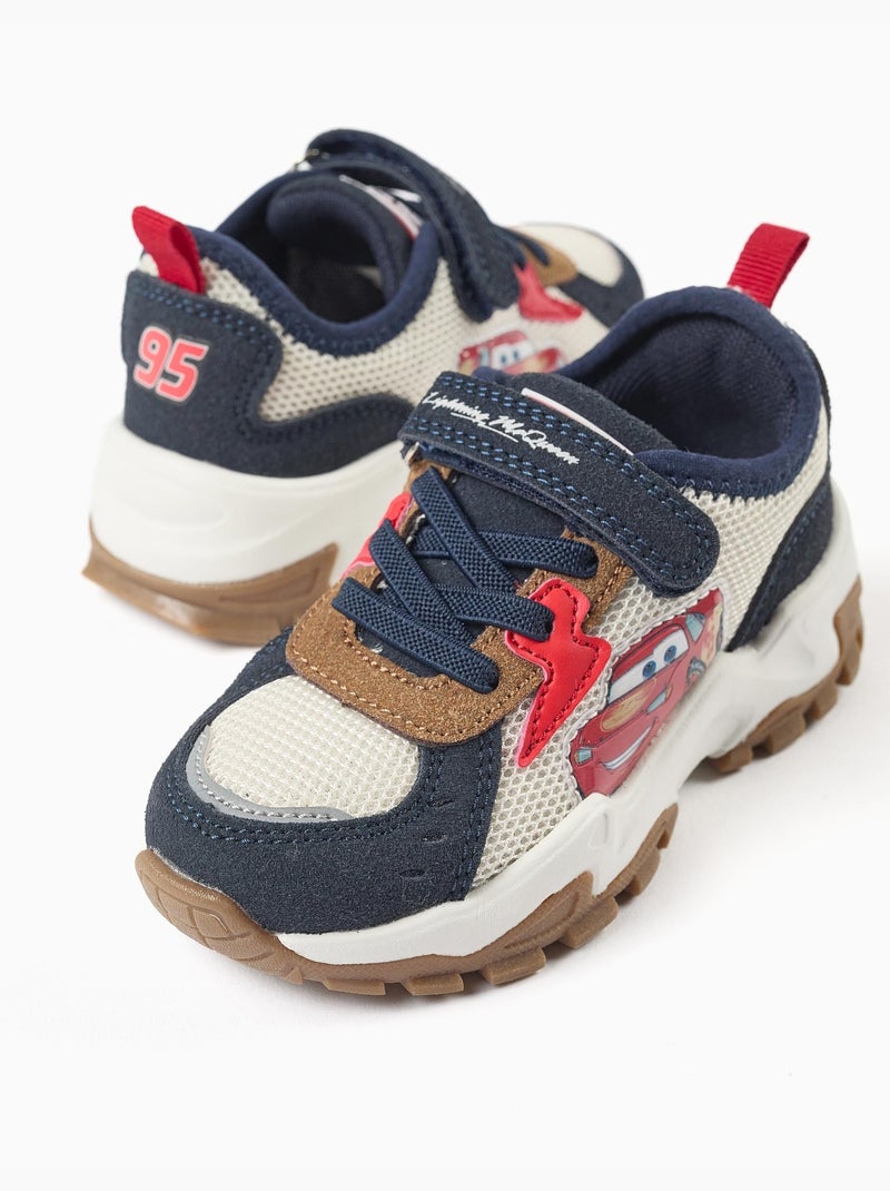 Mesh-sportschoenen met Bliksem McQueen Donkerblauw - Kiabi