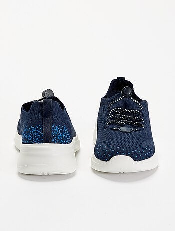 Mesh sportschoenen met veters en stoppers