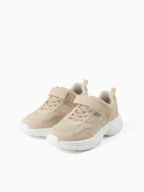Mesh trainers met chunky antislip zool - Kiabi Mesh trainers met chunky antislip zool - Kiabi