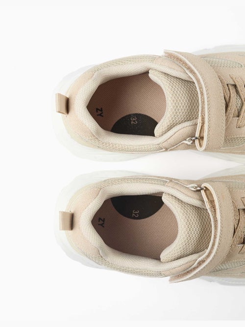 Mesh trainers met chunky antislip zool - Kiabi Mesh trainers met chunky antislip zool - Kiabi