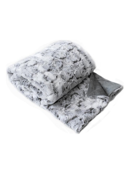 Met fleece gevoerde worp van imitatiebont - Kiabi Met fleece gevoerde worp van imitatiebont - Kiabi