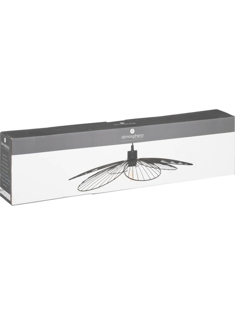 Metalen bloemenhanger Zwart - Kiabi