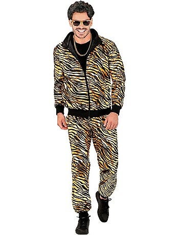 Metallic feestmode trainingspak kostuum