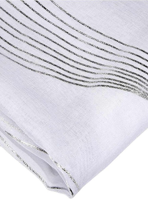 Metallic golvende strepen voile - Kiabi Metallic golvende strepen voile - Kiabi