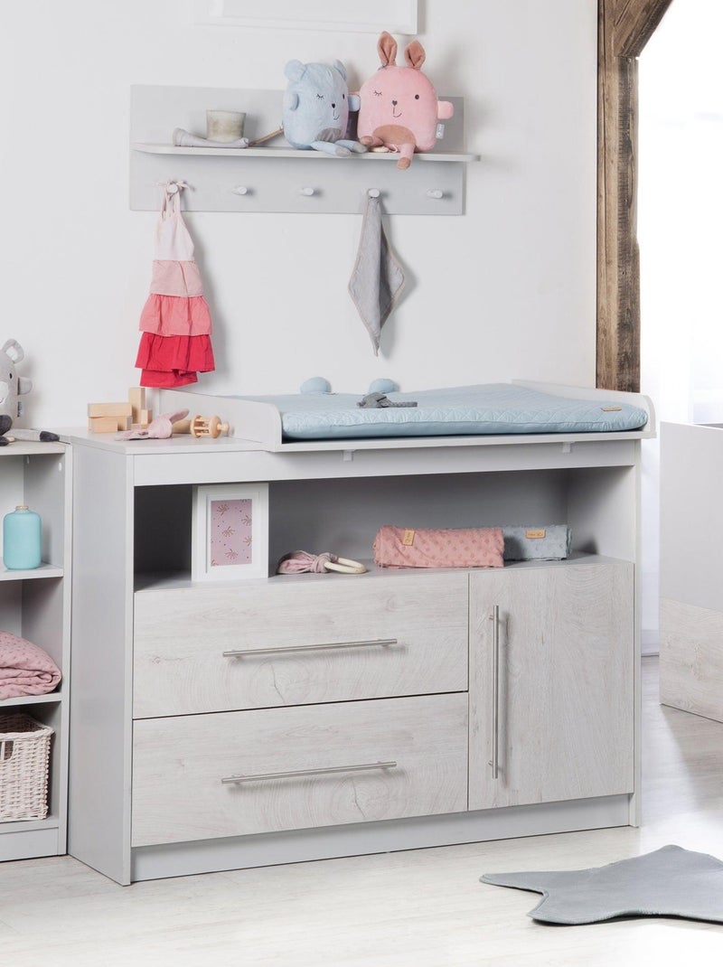 Meuble de rangement 3 cases en bois 'Maren 2' ROBA Gris clair - Kiabi