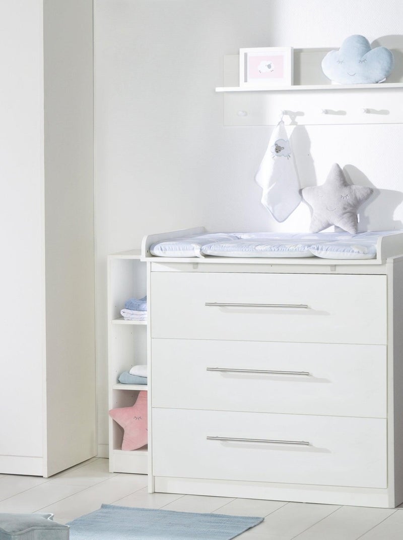 Meuble de rangement 3 cases en bois 'Maren' ROBA Blanc - Kiabi