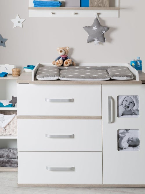 Meuble de rangement 3 cases en bois 'Moritz' ROBA - Kiabi