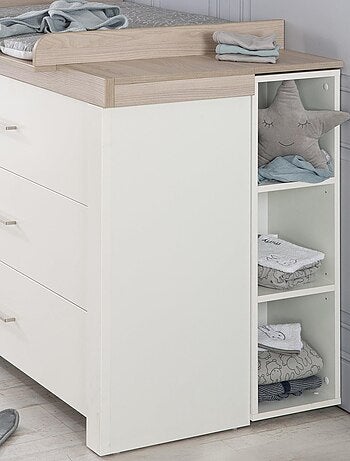 Meuble de rangement 3 cases en bois ROBA
