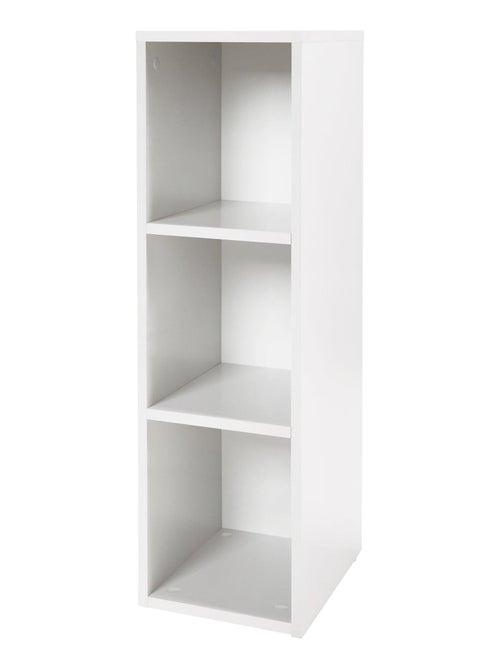 Meuble de rangement 3 cases en bois ROBA - Kiabi Meuble de rangement 3 cases en bois ROBA - Kiabi