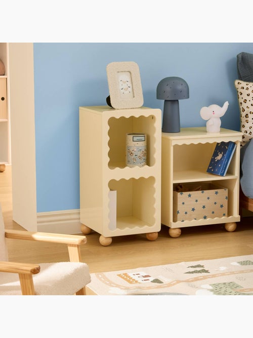 Meuble de rangement enfant 2 compartiments BOULI - Kiabi Meuble de rangement enfant 2 compartiments BOULI - Kiabi